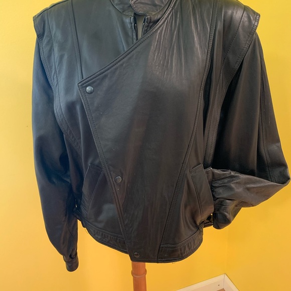 Vintage Micheal Hoban North Beach Leather jacket - Picture 3 of 10